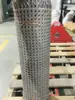 Material de Ratán Seis Agujeros Octagonales Imitación de Ratán PE Ratán Real Malla Tejida a Mano Muebles Pantalla de Techo Marco de Puerta Decoración