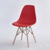 Cadeira de jantar plástica para casa, cadeira plástica moldada em peça única, adequada para restaurantes, lanchonetes e barracas de comida, empilhável, design simples com encosto