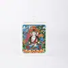 Rebgong Tíbet Nepal Thangka Puro Pintado a Mano Ocho Deidades Guardianas del Zodiaco Mahavairocana 4*5 [Núcleo de Tarjeta]
