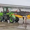 Escavadeira Carregadeira Ocupada de Dois Braços Nova Máquina Integrada de Escavação e Carregamento de Dois Braços Carregadeira Montada de Fábrica