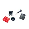 Adaptador de Tornillo GoPro 1/4 Base de Liberación Rápida Soporte de Casco de Motocicleta Accesorios de Soporte para Casco Corbata de Moño