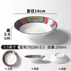 Louça de Melamina Xiangyuan Tigela Pequena para Restaurante de Hot Pot, Prato de Óleo Imitação de Porcelana, Tigela para Molho, Tigela de Arroz para Restaurante Comercial