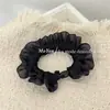 Goma para el pelo de malla plisada estilo coreano para mujer, simple y no daña el cabello, banda elástica para el pelo para peinados de moño