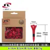 Fabricante Buddha Power Tee de Golf de Venta Caliente Transfronterizo con Tapa de Flor de Cuatro Esquinas, Tee de Material Plástico ABS