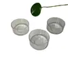 Portavelas de Té para PC Velas de Té Pequeñas Taza de PC Taza de Té de Plástico Taza de Cera