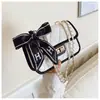 Bolso Bandolera Acolchado Bordado Transfronterizo 2025 Nuevo de Moda Bufanda Bolso Cuadrado Pequeño Moda Femenina Estilo Coreano Bolso de Hombro Diario
