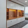 Gabinete de Oficina Moderno Minimalista de Pie o Montado en Pared, Gabinete de Almacenamiento de Información y Documentos, Gabinete Personalizado para Entornos de Oficina