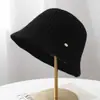 Nuevo Sombrero de Pescador de Color Sólido Simple Sombrero Cubo Sombrero de Adulto para Mujer Estilo Otoño Invierno Se Puede Usar Casual Protección Solar Versátil 43