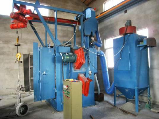 Hook sand blasting foundary ma