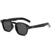 Novos Óculos de Sol da Moda Europeus e Americanos Transfronteiriços para Motoristas, Lentes Gradientes Personalizadas com Tachinhas de Arroz