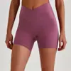Pantalones Cortos de Yoga de Cintura Alta Transfronterizos Europeos y Americanos, Pantalones Deportivos Ajustados para Mujer que Realzan los Glúteos de Melocotón, Venta al por Mayor