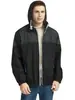 Jaqueta corta-vento masculina leve Impermeável Capa de chuva Jaqueta masculina para atividades ao ar livre Jaqueta softshell macia Jaqueta softshell de camada única masculina