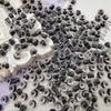 Cuentas de arroz transparentes con núcleo floreciente de tinta de 4 mm, sueltas, hechas a mano, para pulseras y collares, material de horquilla antigua.