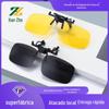 2025 Novos Óculos Clip-On Polarizados Atacado Quadrados Masculinos para Motorista Óculos para Miopia Óculos de Sol para Luz Forte