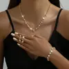 Conjunto de Joias para Noiva, Modelo de Nicho de Luxo Acessível, Festa Anual, Casamento, Jantar, Vestido de Noiva, Acessórios, Colar, Brincos