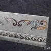 Zoclo de Piso de Porcelana Completa 100x800 Estilo Antiguo Rodapié Zoclo de Sala de Estar Azulejo de Piso de Dormitorio Línea Decorativa