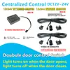 Interruptor sensor de cuerpo humano tipo manga 12v24v táctil barrido de mano control de puerta tipo enchufable reemplazable control centralizado de 3 cables subcontrol de 2 cables
