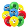 Mi Mundo Fiesta de Globos de Cumpleaños Decoraciones de Pasteles Decoraciones Globos Aire Flotante Puesto de Cumpleaños Bandera de Cumpleaños
