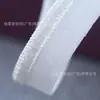 Em Estoque Fita de Viés Elástica 1,0 cm Preto e Branco para Acessórios de Bainha de Roupas, Lingerie e Saias