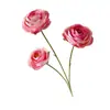 Materiales Florales Rojo Rosa de Alta Calidad Más Vendidos para Accesorios de Salón de Bodas, Decoración de Entrada, Arreglo Floral de Techo Estilo Chino Nuevo y Decoración de Pasillo