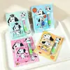 Conjunto de Papelaria Gato de Desenho Animado Mini Caderno Conjunto de Canetas Esferográficas Multicoloridas Prêmios para Estudantes Presentes de Aniversário Atacado