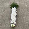 Blanco puro arreglo floral de globos de boda coreana flor artificial globo de fiesta de cumpleaños boda decoración floral flor artificial