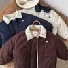 2025 Popular Trendy and Cool Otoño e Invierno Estilo Coreano Ropa Exterior Holgada para Niños Pequeños y Medianos Invierno Casual y Elegante Ropa para Niños Estilo K