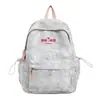 Mochila para niña de diseño estilo japonés, versión coreana, simple y casual, mochila versátil para estudiantes de secundaria y preparatoria, unisex