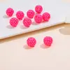 Bola de Diamante de Resina 20mm Cielo Estrellado Cuentas de Diamante DIY Joyería de Dos Colores Cuentas Sueltas Cuentas Redondas de 20mm Pulsera