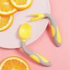 Cuchara de Entrenamiento para Bebé Aprende a Comer Cuchara para Codo de Bebé Tenedor Suplementario Cuchara Flexible Cuchara para Arroz Vajilla para Niños Recién Nacidos Un Año de Edad