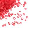 Lantejoulas Foscas Frescas e Transparentes em Formato de Flores de Ameixeira e Estrelas de Cinco Pontas, Adesivos Epóxi para Maquiagem dos Olhos, Materiais DIY para Arte de Unhas
