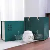 Miniatura Cerámica Pequeño Recipiente para Té Portátil Sellado Tarro de Almacenamiento para Polvo de Incienso y Ungüento, Caja de Empaque Vacía para Té Verde, Universal