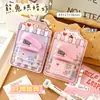 Grapadora Mini Portátil Linda de Dibujos Animados Uso Estudiantil Ahorradora de Esfuerzo Pequeña Grapadora Suministros de Papelería para Oficina Venta al por Mayor