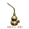 Cachimba Premium Dinghao de Calabaza, Filtro de Doble Uso, Cachimba de Latón, Cachimba Metálica de Cuatro Usos para Hombres