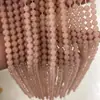 Venta al por mayor de Cuentas Redondas de Jade Hetian Color Rosa Loto, Productos Semi-Terminados, Calcedonia de Jade Hetian Rosa Carne, Cuentas Sueltas para Accesorios de Joyería DIY