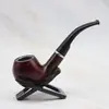Cachimbo de Resina Cor Mármore Preto Esfregado Tubo de Resina Presente de Boutique Cachimbo Masculino