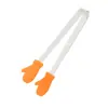 Pinça de Gelo Multifuncional Criativa Mini Tamanho de Palma Resistente ao Calor Anti-Queimadura Aço Inoxidável Mini Pinça de Alimentos