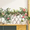 Pegatinas Creativas, Hermosas y Sencillas de Enredadera de Rosas para Valla, Pegatinas de Pared, Pegatinas Autoadhesivas de Flores y Enredaderas Decorativas para Restaurante y Sala de Estar