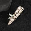 Nova Super Fada Gota De Óleo Borboleta Pérola Diamante Grampo De Cabelo Simples Franja Lateral Duckbill Clipe Acessórios De Cabelo Grampo De Cabelo Jóias Femininas