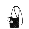 Bolso Cubo de Lunares de Nicho 2026 Nuevo Versátil Casual Bolso de Hombro Compacto Ligero Bolso Cruzado