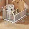 Organizador de estantería, carrito con ruedas para libros, solución de almacenamiento con ruedas, cesta de almacenamiento móvil, estante de almacenamiento de libros debajo del escritorio