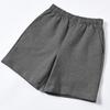 Shorts esportivos infantis Calças azuis escuras para meninos Off-Wear Pupilas Cinza Uniforme Escolar Calças Algodão Calças esportivas