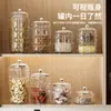 Granos Cuidadosamente Seleccionados, Frascos Sellados Transparentes, Almacenamiento de Frutos Secos y Granos de Café, Frascos de Plástico para Almacenamiento, Cajas Selladas para Dulces y Especias