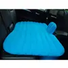 Colchón inflable para coche de fábrica, cama inflable trasera para coche, tela compuesta con protector de cabeza, equipo, cama de viaje para coche, venta al por mayor