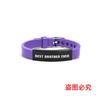 Pulsera de Silicona Correa de Reloj de Silicona Transfronteriza Europea y Americana Letras de Acero Inoxidable Buenos Hermanos y Amigos Regalos de Vacaciones Accesorios de Mano Populares