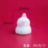 Adornos de Navidad aterciopelados Colgantes de Papá Noel y Muñeco de Nieve Accesorios de Cadena para Teléfono y Bolso DIY de Moda