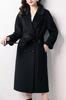 Huang Yuxiang Otoño/Invierno 2026 Abrigo de Cachemira Doble Cara Puyuan Estilo Clásico Cachemira Pura de Cabra Elegante Abrigo de Lana
