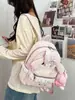 Linda Mochila Floral My Melody para Niñas, Modelo Nuevo, Ligera, Elegante, Bolsa Escolar de Gran Capacidad para Viajes