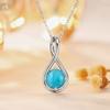 [Collar de Plata de Ley S925] Regalo para Novia en Cumpleaños o Día de San Valentín, Cadena para Clavícula de los Doce Signos del Zodiaco, Venta al por Mayor Transfronteriza