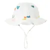 Chapéu de Sol para Bebê Chapéu de Praia para Menina de Primeira Infância Chapéu de Verão Ajustável para Exterior Proteção Solar para Bebê Chapéu de Sol Chapéu de Sol para Pesca de Bebê